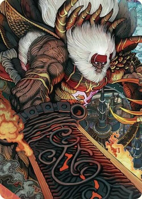 Braska's Final Aeon Art Card [FINAL FANTASY Art Series] | Tacoma Games