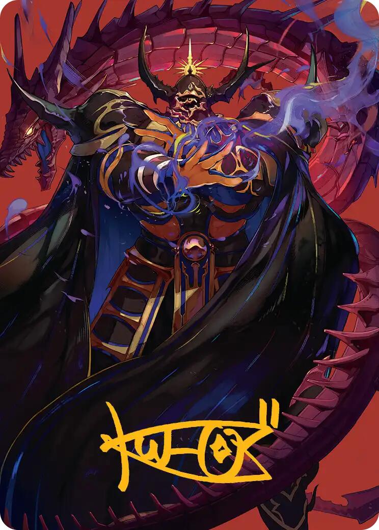 Golbez, Crystal Collector Art Card (Gold-Stamped Signature) [FINAL FANTASY Art Series] | Tacoma Games