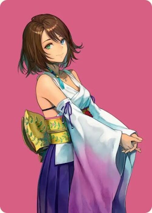 Yuna, Hope of Spira Art Card [FINAL FANTASY Art Series] | Tacoma Games