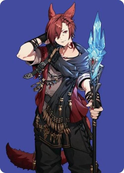 G'raha Tia, Scion Reborn Art Card (51) [FINAL FANTASY Art Series] | Tacoma Games