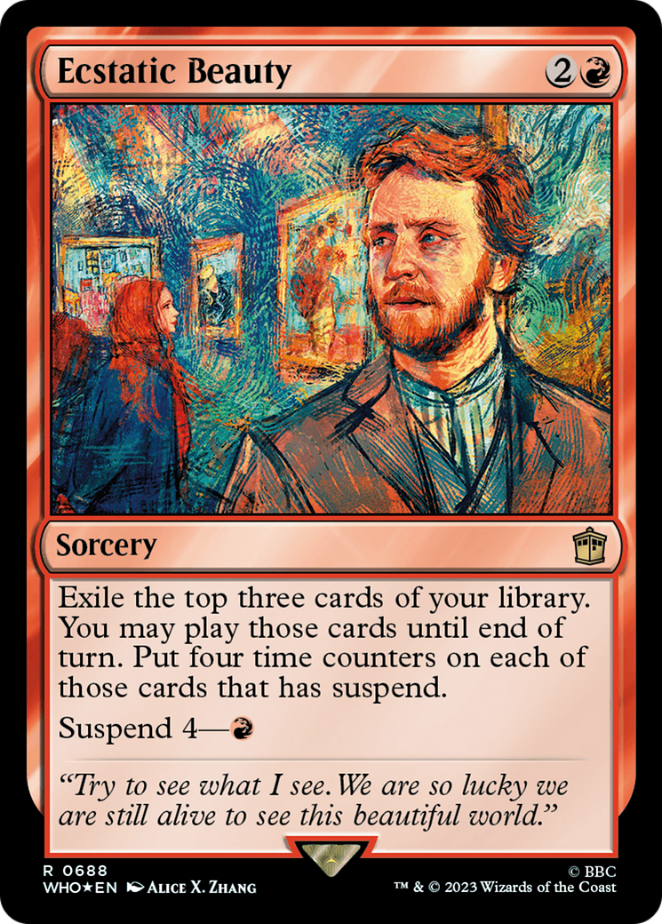 Ecstatic Beauty (Surge Foil) [Doctor Who] | Tacoma Games