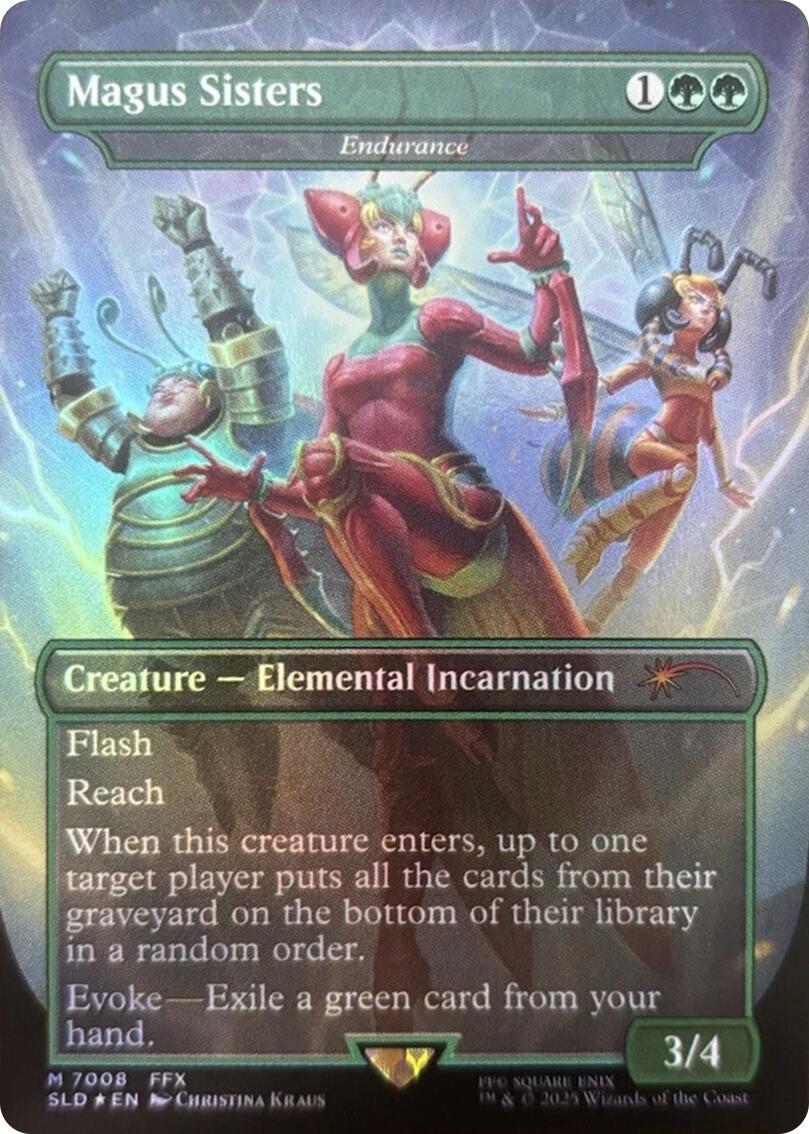 Magus Sisters - Endurance (Rainbow Foil) [Secret Lair Drop Series] | Tacoma Games