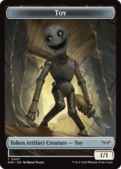 Toy // Manifest Double-Sided Token [Duskmourn: House of Horror Tokens] | Tacoma Games