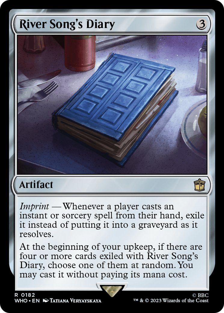 River Song's Diary [Doctor Who] | Tacoma Games