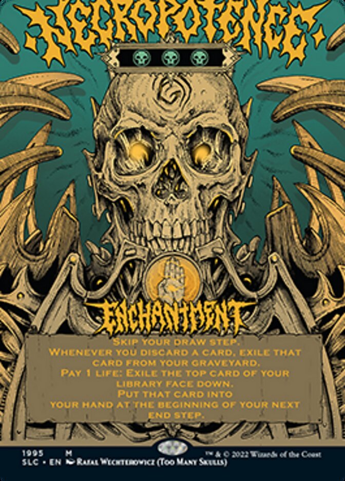 Necropotence (Borderless Alternate Art) [Secret Lair Countdown Kit] | Tacoma Games