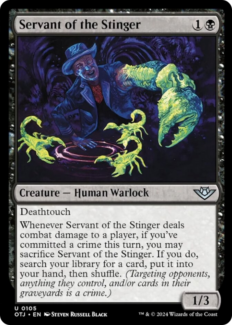 Servant of the Stinger [Outlaws of Thunder Junction] | Tacoma Games