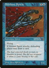 Sibilant Spirit (Oversized) [Oversize Cards] | Tacoma Games