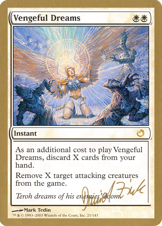 Vengeful Dreams (Daniel Zink) [World Championship Decks 2003] | Tacoma Games