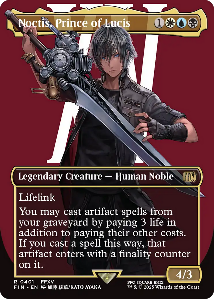 Noctis, Prince of Lucis (Borderless) [FINAL FANTASY] | Tacoma Games