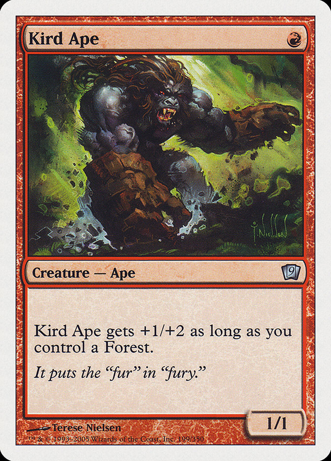 Kird Ape (9th Edition) [Oversize Cards] | Tacoma Games