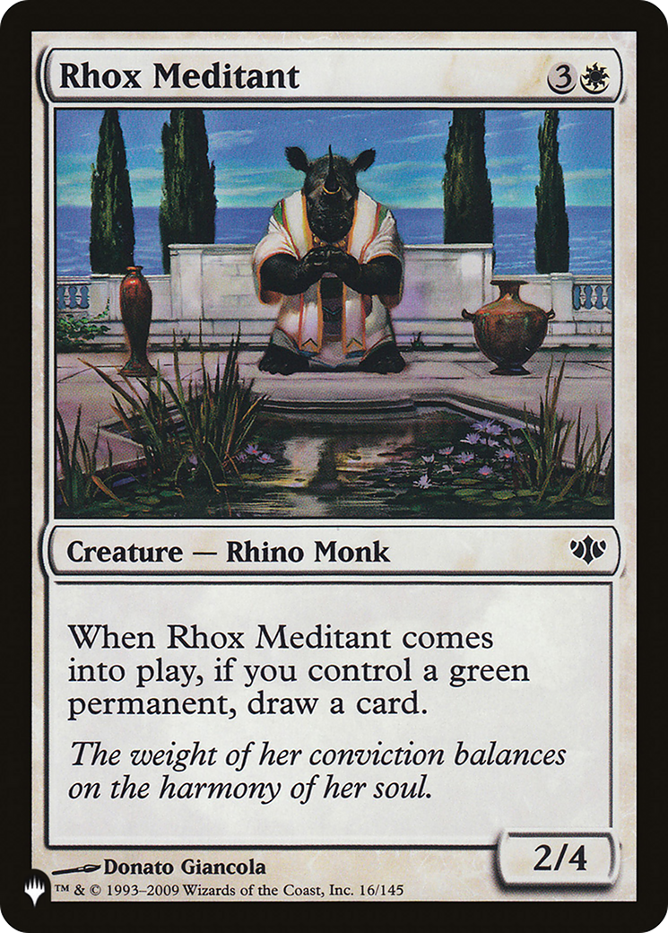 Rhox Meditant [The List Reprints] | Tacoma Games