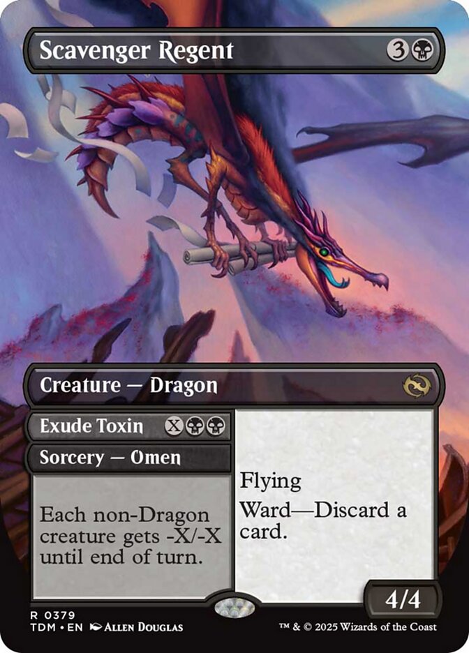 Scavenger Regent (Borderless) [Tarkir: Dragonstorm] | Tacoma Games