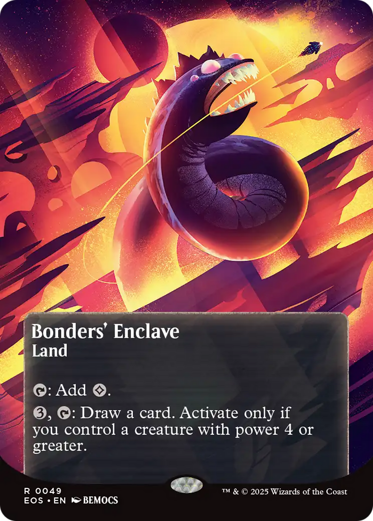 Bonders' Enclave (0049) (Borderless) [Edge of Eternities: Stellar Sights] | Tacoma Games
