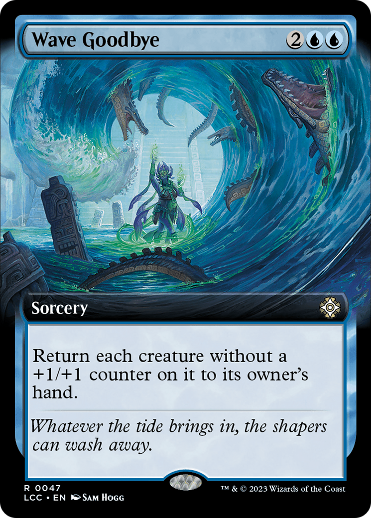 Wave Goodbye (Extended Art) [The Lost Caverns of Ixalan Commander] | Tacoma Games