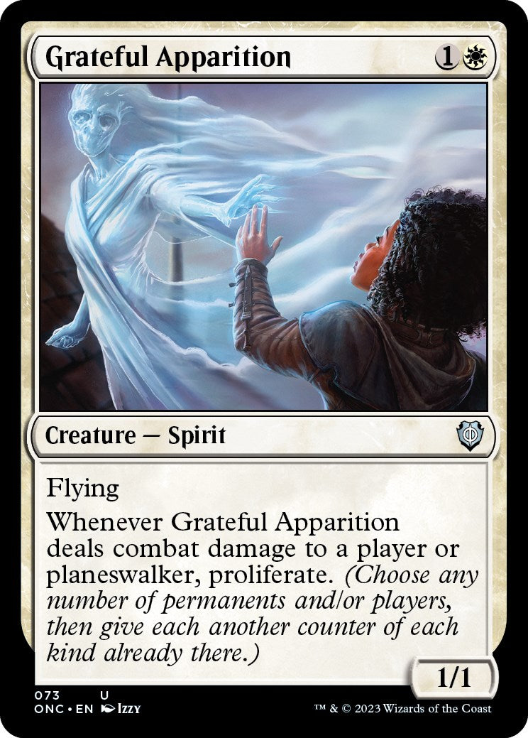 Grateful Apparition [Phyrexia: All Will Be One Commander] | Tacoma Games