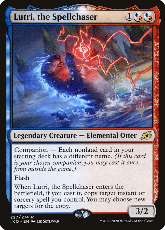 Lutri, the Spellchaser (Promo Pack) [Ikoria: Lair of Behemoths Promos] | Tacoma Games