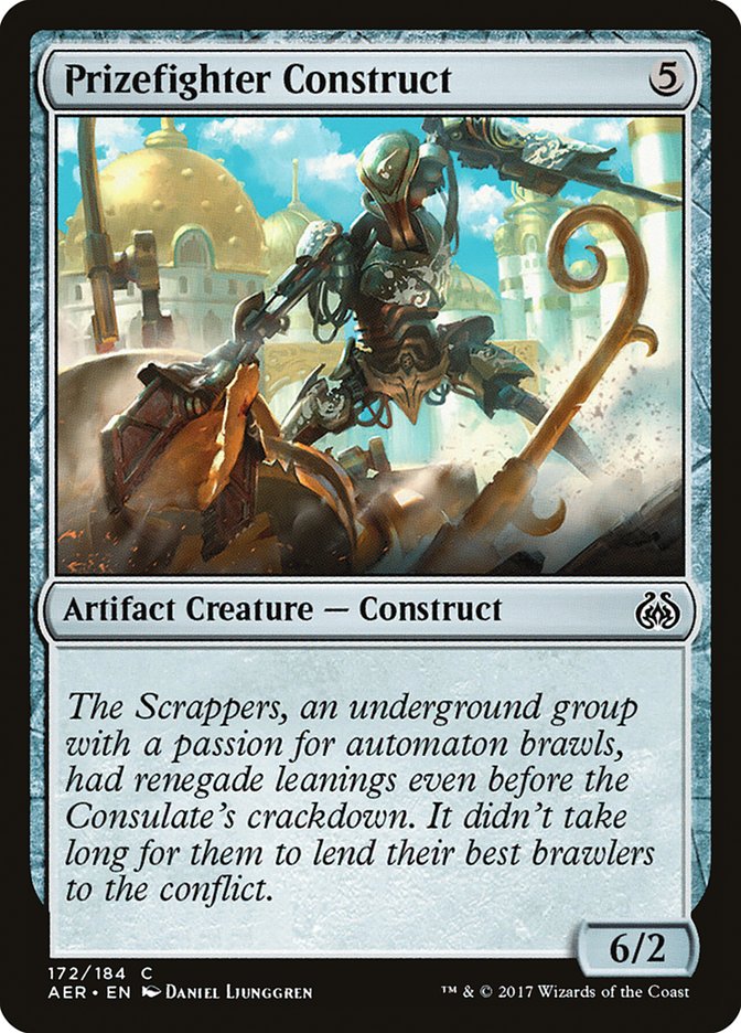 Prizefighter Construct [Aether Revolt] | Tacoma Games