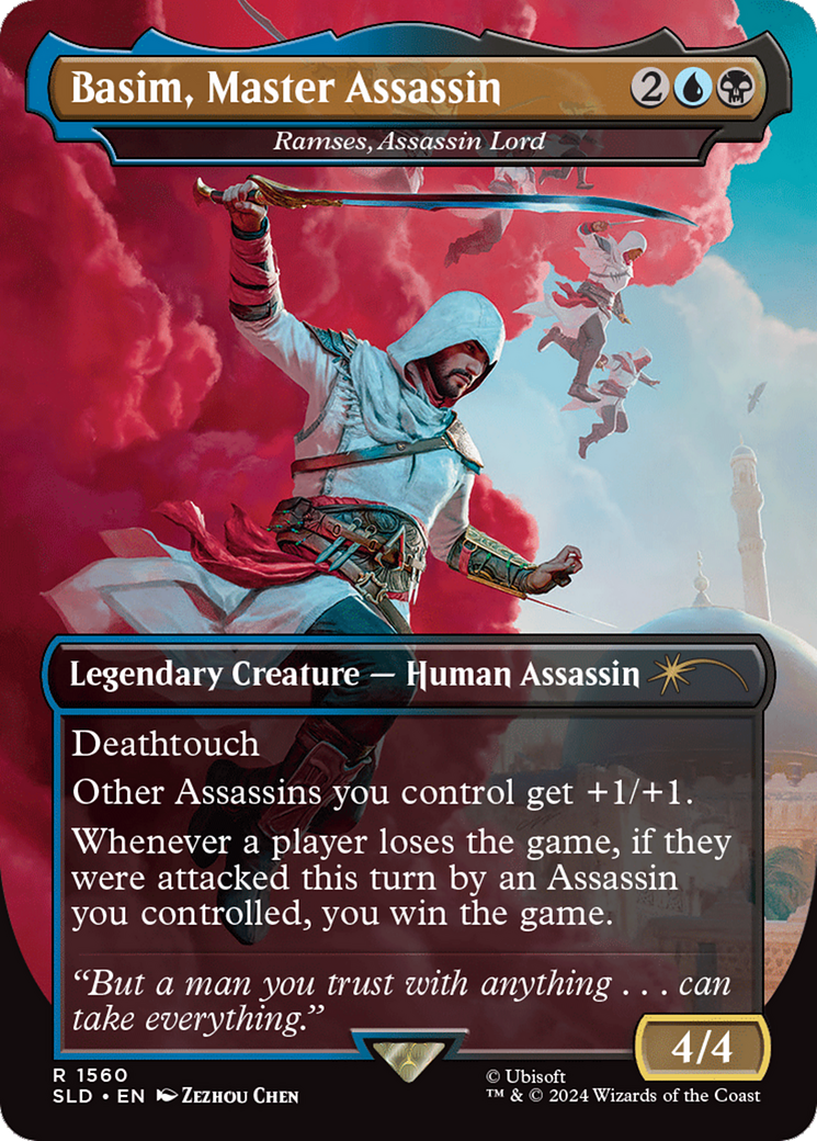 Basim, Master Assassin - Ramses, Assassin Lord (Rainbow Foil) [Secret Lair Drop Series] | Tacoma Games