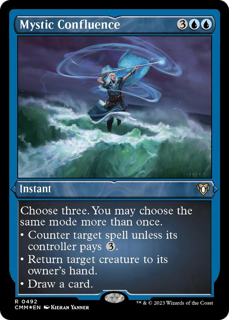 Mystic Confluence (Foil Etched) [Commander Masters] | Tacoma Games