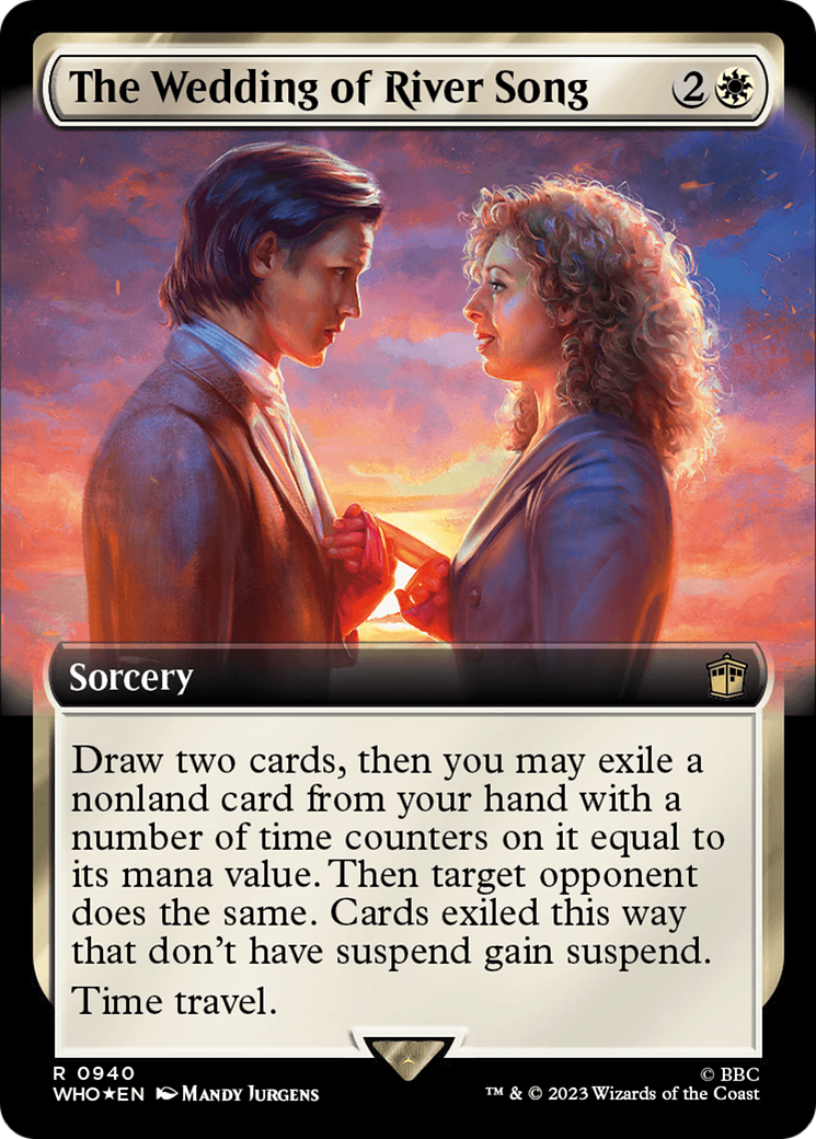 The Wedding of River Song (Extended Art) (Surge Foil) [Doctor Who] | Tacoma Games