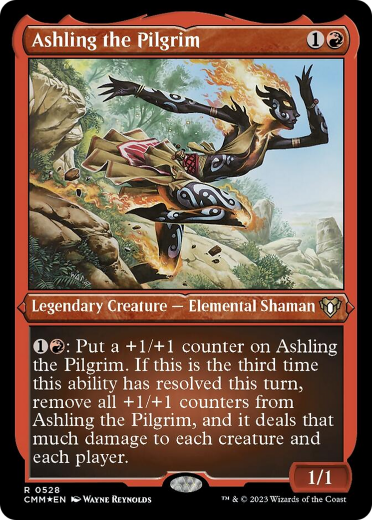 Ashling the Pilgrim (Foil Etched) [Commander Masters] | Tacoma Games