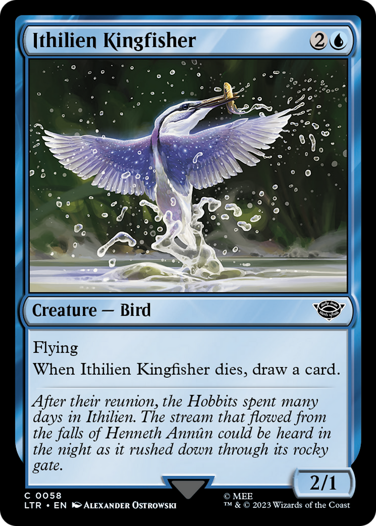 Ithilien Kingfisher [The Lord of the Rings: Tales of Middle-Earth] | Tacoma Games