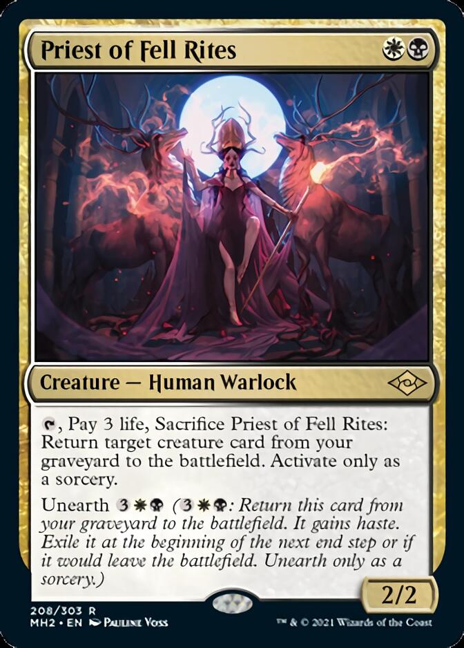 Priest of Fell Rites [Modern Horizons 2] | Tacoma Games