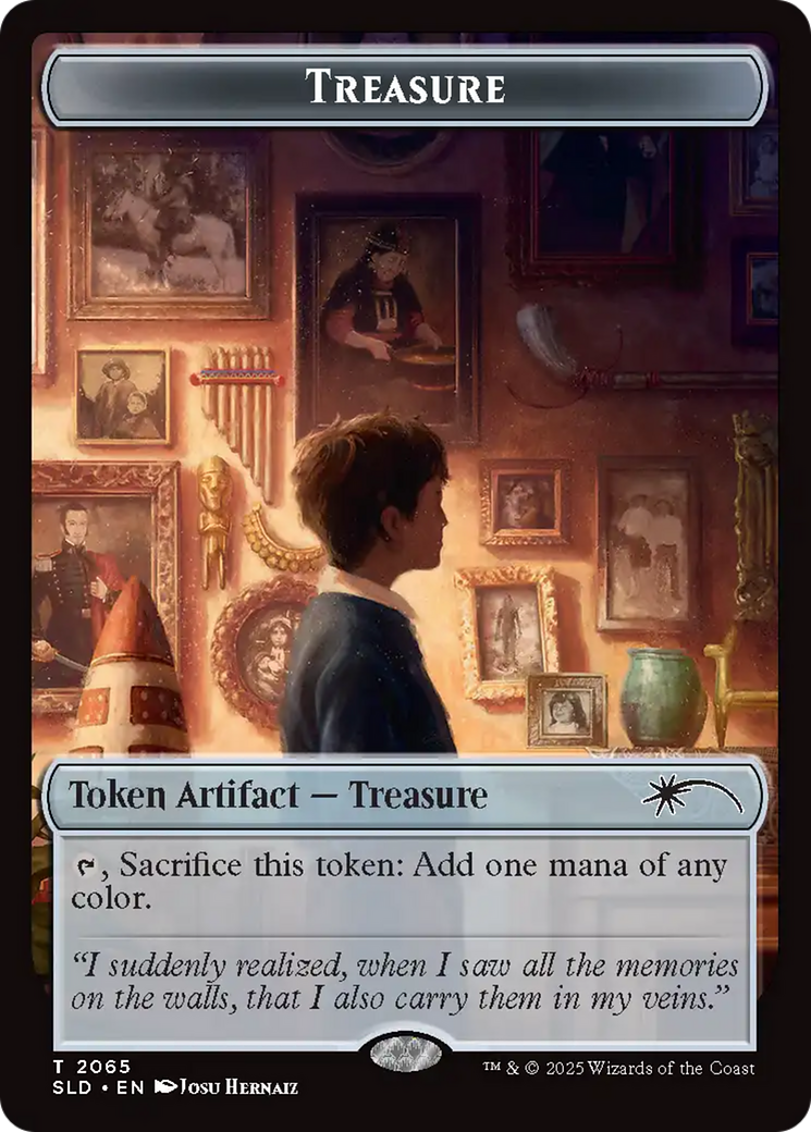 Treasure Token (2065) (Rainbow Foil) [Secret Lair Drop Series] | Tacoma Games