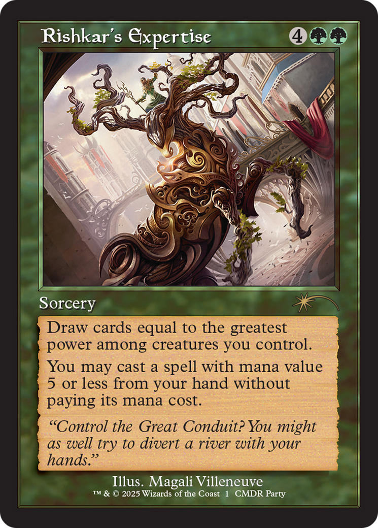 Rishkar's Expertise (Retro Frame) [Wizards Play Network 2025] | Tacoma Games