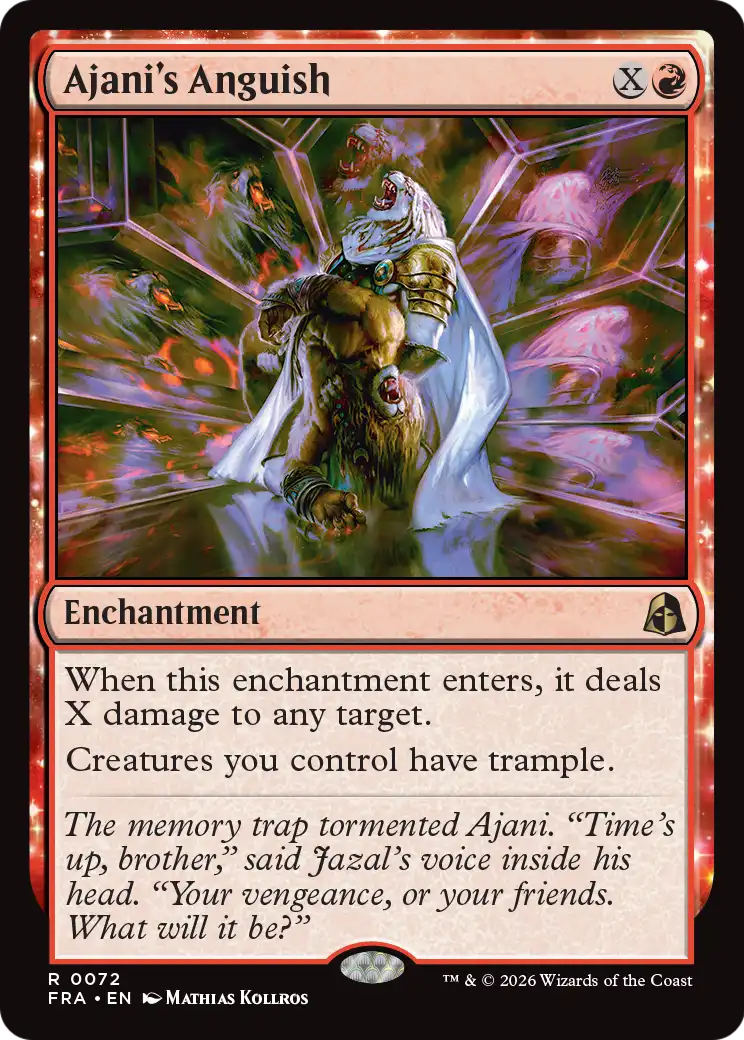 Ajani's Anguish [Reality Fracture] | Tacoma Games