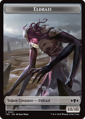 Eldrazi // Citizen Double-Sided Token [Tarkir: Dragonstorm Commander Tokens] | Tacoma Games