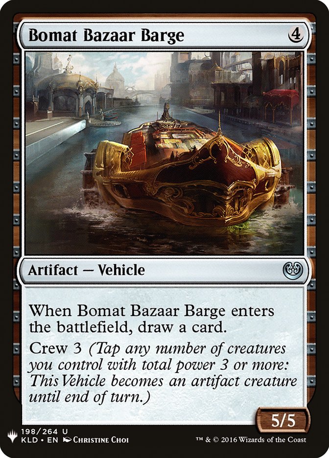 Bomat Bazaar Barge [Mystery Booster] | Tacoma Games