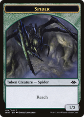 Shapeshifter // Spider Double-Sided Token [Modern Horizons Tokens] | Tacoma Games