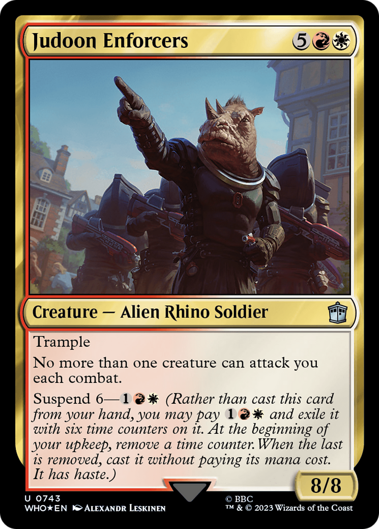Judoon Enforcers (Surge Foil) [Doctor Who] | Tacoma Games