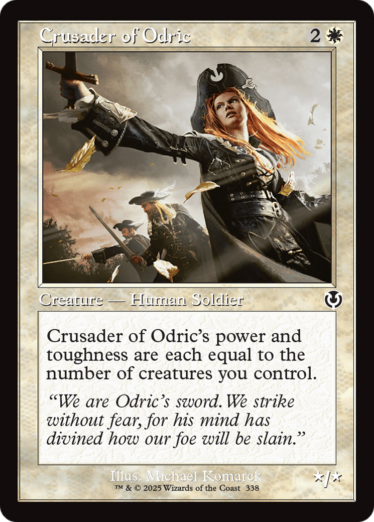 Crusader of Odric (Retro Frame) [Innistrad Remastered] | Tacoma Games