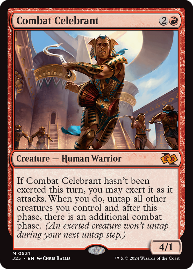 Combat Celebrant [Foundations Jumpstart] | Tacoma Games