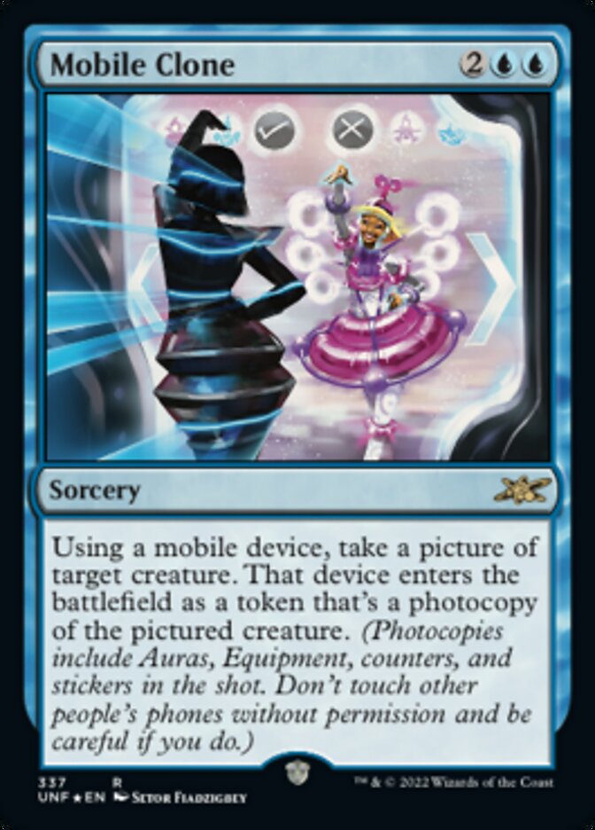 Mobile Clone (Galaxy Foil) [Unfinity] | Tacoma Games