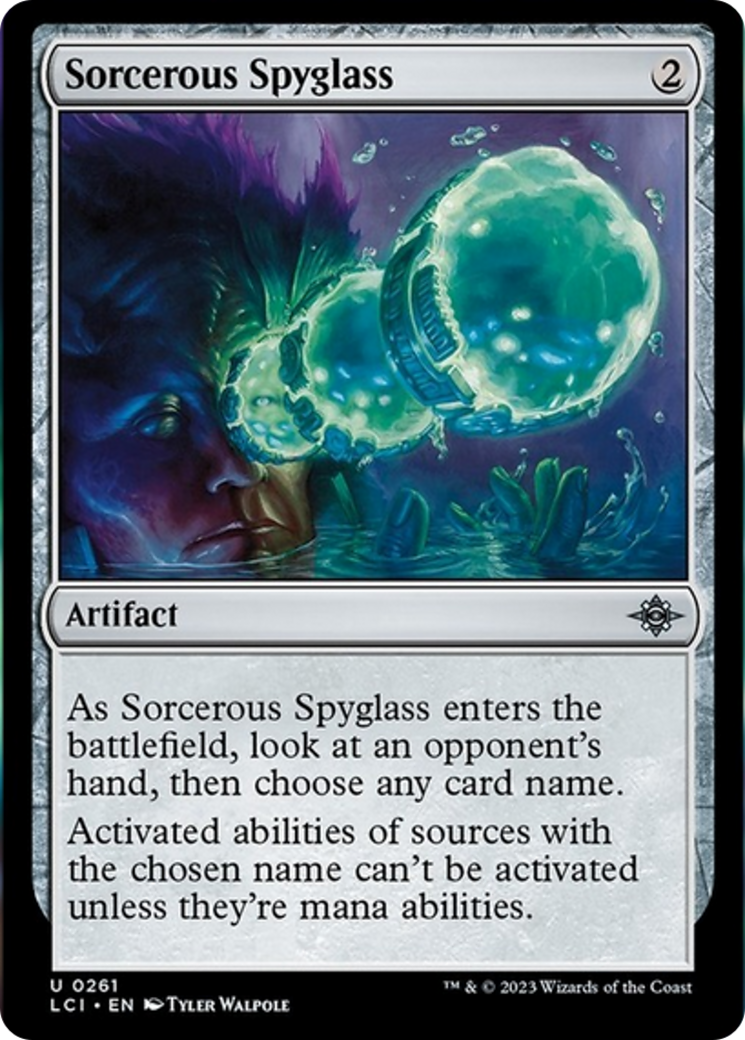 Sorcerous Spyglass [The Lost Caverns of Ixalan] | Tacoma Games