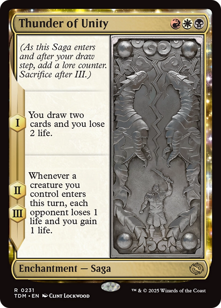 Thunder of Unity [Tarkir: Dragonstorm] | Tacoma Games