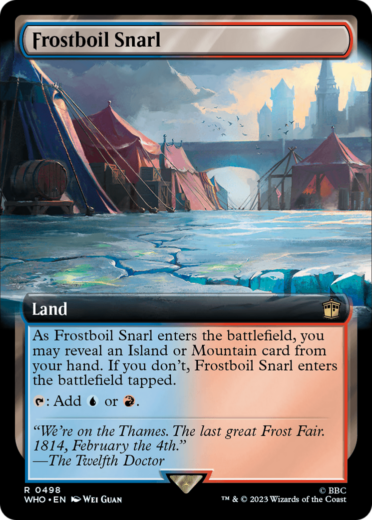 Frostboil Snarl (Extended Art) [Doctor Who] | Tacoma Games