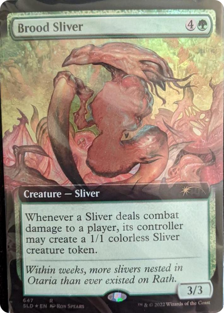 Brood Sliver (Extended Art) [Secret Lair Drop Promos] | Tacoma Games