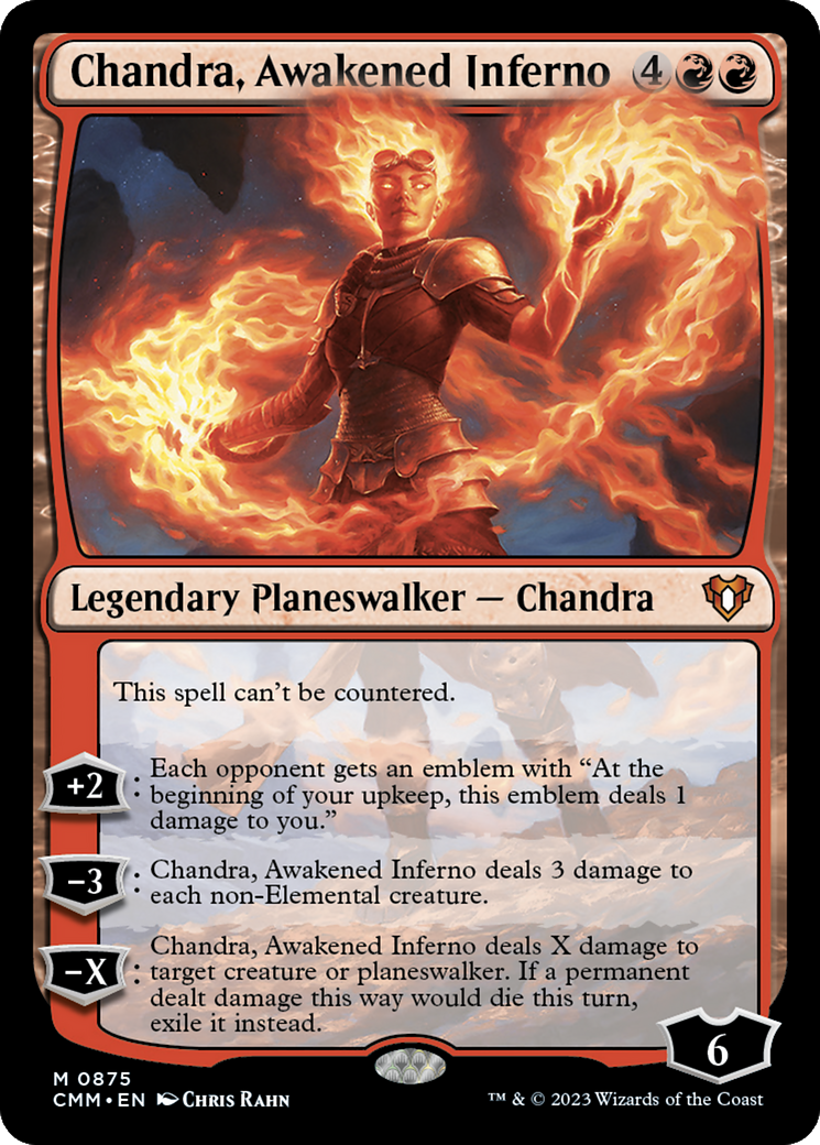 Chandra, Awakened Inferno [Commander Masters] | Tacoma Games