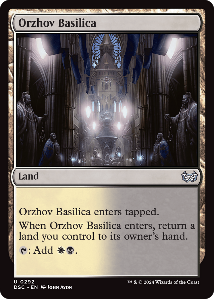 Orzhov Basilica [Duskmourn: House of Horror Commander] | Tacoma Games