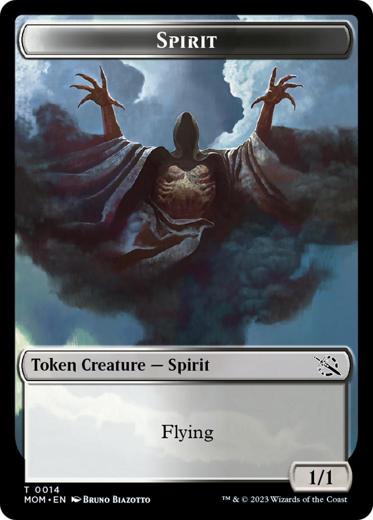 Spirit Token [March of the Machine Tokens] | Tacoma Games