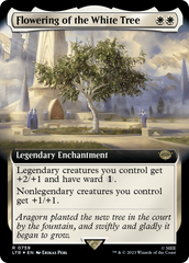 Flowering of the White Tree (Extended Art) (Surge Foil) [The Lord of the Rings: Tales of Middle-Earth] | Tacoma Games