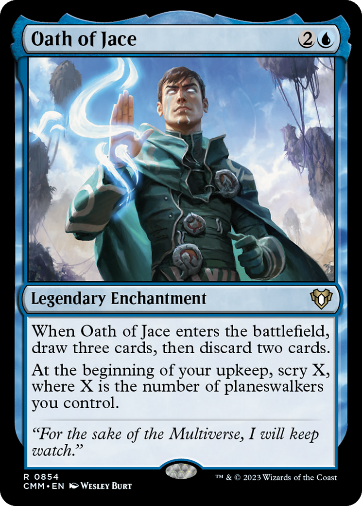 Oath of Jace [Commander Masters] | Tacoma Games