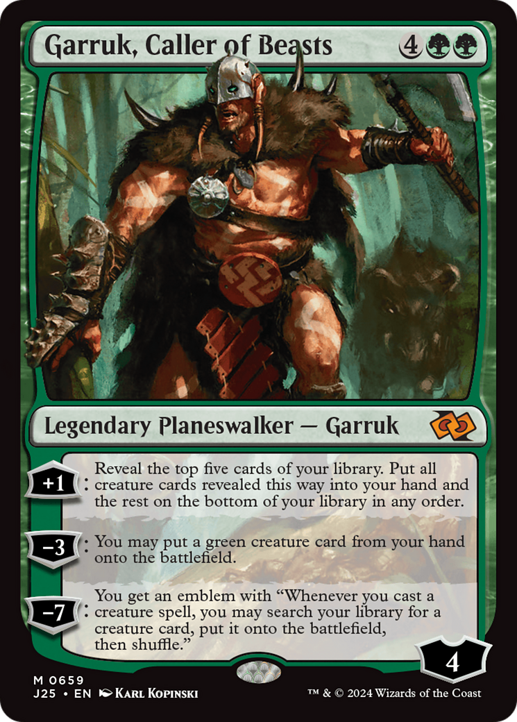 Garruk, Caller of Beasts [Foundations Jumpstart] | Tacoma Games