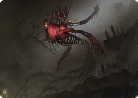 Drivnod, Carnage Dominus Art Card [Phyrexia: All Will Be One Art Series] | Tacoma Games