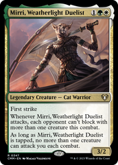 Mirri, Weatherlight Duelist [Commander Masters] | Tacoma Games