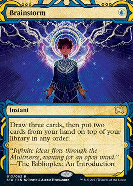 Brainstorm (Foil Etched) [Strixhaven: Mystical Archive] | Tacoma Games